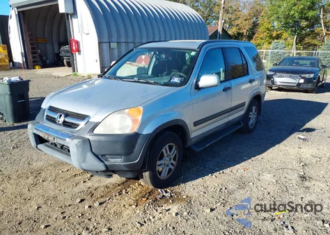 2004 Honda Cr-V Ex из США, поврежденный, VIN SHSRD788X4U243944